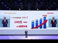 トヨタの中国販売、目標の年間140万台を超える見通し…広州モーターショー2018 画像