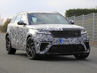 レンジローバー ヴェラール、575馬力の「SVR」デザイン見えた 画像