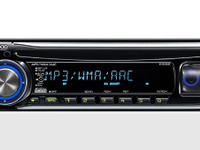 ケンウッド、フロントにAUX端子を搭載した1DIN CDレシーバーを発売 画像