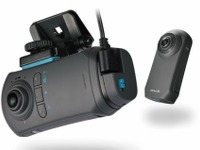 カーメイト、全天球型ドライブアクションレコーダーの高性能モデル発売 前方ナンバープレート視認性を向上 画像