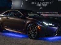 レクサス RC 改良新型、米大陸横断でカスタマイズ…最終形をロサンゼルスモーターショー2018で公開へ 画像