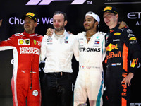 【F1 アブダビGP】全21戦の締めくくりは、王者ハミルトンが今季11勝目 画像