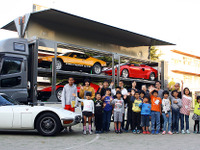 小さな児童養護施設に突如、スーパーカーが降臨！…子どもたちが集うホールの再建へむけクルマ好きが試みるアクション 画像