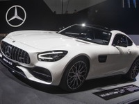 メルセデス AMG GT 改良新型、最新デジタルコクピット採用…ロサンゼルスモーターショー2018 画像