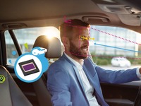 ドライバーモニターセンサーを新開発、自動運転と手動運転の切り替えを支援…STマイクロ 画像