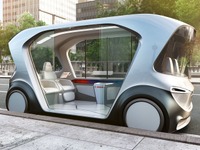 都市向けシャトルサービス、ボッシュが自動運転EVを提案へ…CES 2019 画像