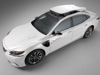 トヨタが新型自動運転実験車、レクサス LS ベースにシステムを搭載…CES 2019で発表へ 画像
