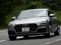 【アウディ A7スポーツバック 新型試乗】4WSと可変ステアの組み合わせは、国産勢も見直すべき…丸山誠 画像