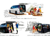 ノア/ヴォクシー/エスクァイア、2列5人乗り+自由空間のコンプリートカーを発売 モデリスタ 画像