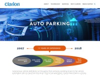 クラリオンが中・長距離の自動遠隔出庫システム、スマホで呼び出し…CES 2019で発表へ 画像