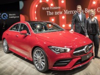 メルセデスベンツ CLAクーペ 新型、最新MBUX搭載…CES 2019 画像