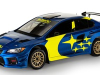 スバル WRX STI、伝説のWRCカラー復活…2019年モータースポーツ仕様をデトロイトモーターショー2019で発表へ 画像