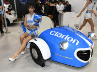 オプション採用が広がりつつあるクラリオンの「Quad Viewナビ」、その性能を実感…東京オートサロン2019 画像