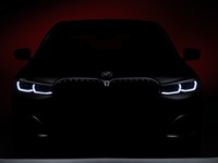 BMW 7シリーズ 改良新型、ティザーイメージ 画像