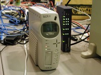 【東京ショー2001速報】オートアスキーの報道体制---幕張臨時分室 画像