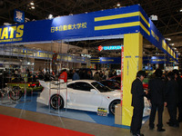 【東京オートサロン08】NATS 日本自動車大学校、自作のカスタムカーで卒業旅行 画像