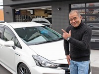 ［car audio newcomer］トヨタ プリウスα by サウンドエボリューション・ログオン　前編 画像