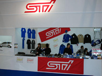 【東京オートサロン08】スバル、クルマよりグッズの販売が人気 画像