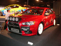 【東京オートサロン08】三菱 ランエボX グループN…WRC復帰へ意欲 画像