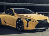 レクサス LC に専用イエローの「インスピレーション」…シカゴモーターショー2019で公開へ 画像