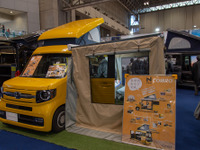 スペース3倍をめざしたホワイトハウスの N-VAN…ジャパンキャンピングカーショー2019 画像