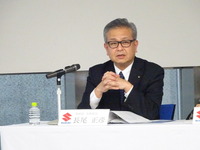 スズキ 長尾常務「インドで在庫適正化」…第3四半期営業利益は7期ぶり減益 画像
