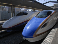 上越新幹線用E7系は上下各5本で運行…2編成に「朱鷺色」の特別装飾　3月16日デビュー 画像