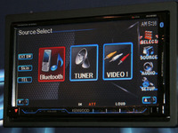 【CES 08】ケンウッド、ガーミン製ナビとAVレシーバーとを合体 画像