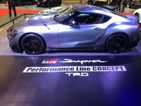TRDがトヨタ スープラ 新型をカスタマイズ、「パフォーマンスライン」発表…大阪オートメッセ2019 画像
