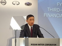 日産 西川社長「米国は無理なストレッチをしない」…通期営業利益を4500億円に下方修正 画像