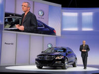 【デトロイトモーターショー08】VW パサートCC は09年に日本投入 画像