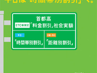 首都高、ETC車を対象に時間帯割引 2月1日から 画像