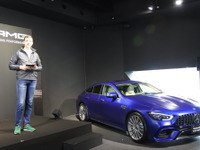 【メルセデスAMG GT 4ドアクーペ】日本発表、「全く新しい次元のドライビング体験を提供」 画像