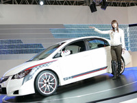 【東京オートサロン08】コンパニオン写真蔵…ホンダ その2 画像