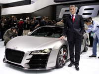 【デトロイトモーターショー08】アウディがディーゼルのV12…R8 に搭載 画像