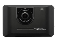 コムテック、レーダー探知機一体型ドライブレコーダー発売へ 画像