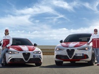 ジュリア と ステルヴィオ に「アルファロメオレーシング」、F1参戦記念車…ジュネーブモーターショー2019で発表へ 画像