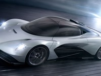 アストンマーティンの新型ミッドシップハイパーカー、V6ハイブリッドターボ採用…ジュネーブモーターショー2019 画像