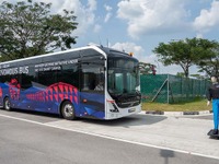 ボルボ、フルサイズの自動運転EVバスを発表…全長12mで定員85名 画像
