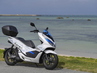 ホンダ電動バイクとソフトバンク通信技術がタッグ、「宮古カレン」ねらいは“体験の提供” 画像