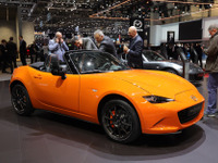 マツダ MX-5 30thアニバーサリー、“0000/3000”仕様が展示…ジュネーブモーターショー2019［詳細画像］ 画像