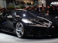 ブガッティが世界一高価な自動車、1100万ユーロの究極ワンオフ…ジュネーブモーターショー2019 画像