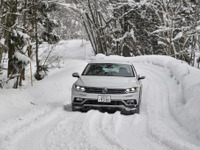 VW ティグアン＆パサート、ディーゼルエンジン×四輪駆動の安定した快適な雪上ドライブ 画像