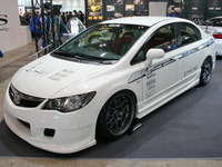 【東京オートサロン08】ingsのシビック タイプR用エアロパーツ 画像