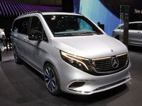 メルセデスベンツ『EQV』、Vクラス のEVは航続400km…ジュネーブモーターショー2019 画像