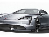ポルシェ初のEVスポーツカー、『タイカン』…イメージスケッチ 画像