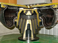 東洋ゴム、コニカルストッパー付空気ばねを開発 画像