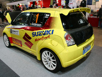 【東京オートサロン08】ラ・アンスポーツの スイフト JWRCカスタムパーツ 画像