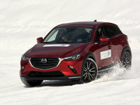 マツダ i-ACTIV AWDとGVCの進化を雪上で実感… マツダ3 と CX-3プロトタイプ で試す 画像