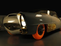 伝説のコンセプトカー『ゴールデンサハラ II』復元、発光するタイヤを装着…ジュネーブモーターショー2019 画像